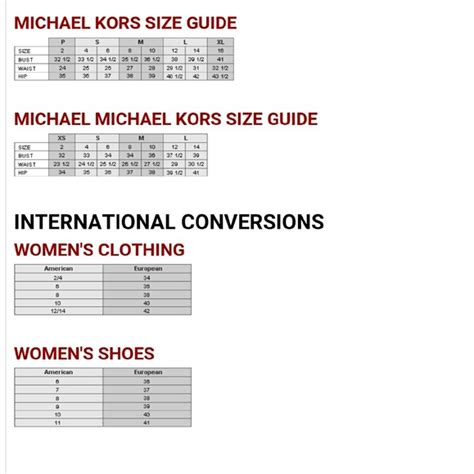 michael kors us size 9.5 to aud|Michael Kors Shoe Size Chart .